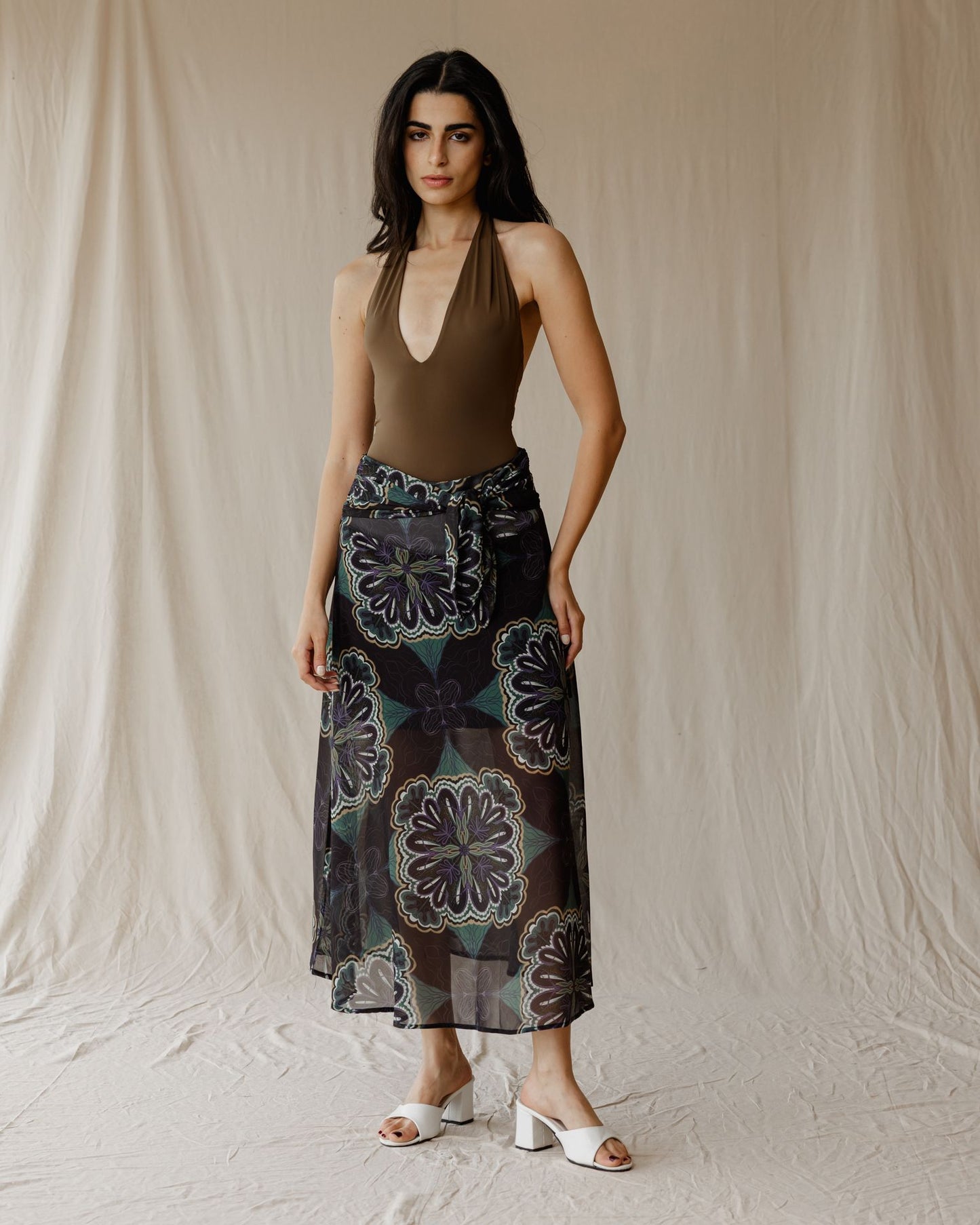 Midnight Bloom Skirt
