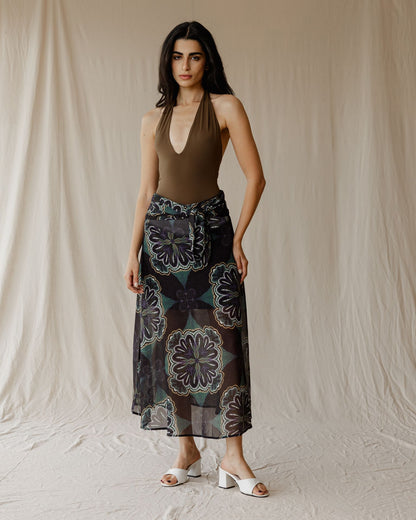 Midnight Bloom Skirt