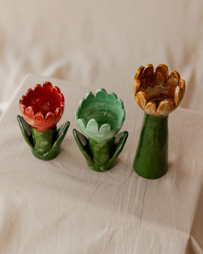 Aura Aqua Candle Holder