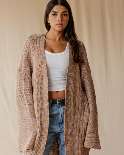 Dusty Rose Drift Cardigan