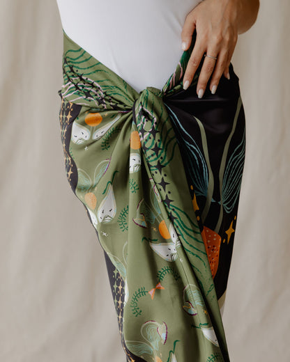 Paradise Sarong Black