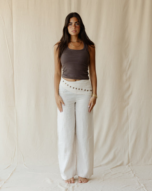 Eira Off-White Pants
