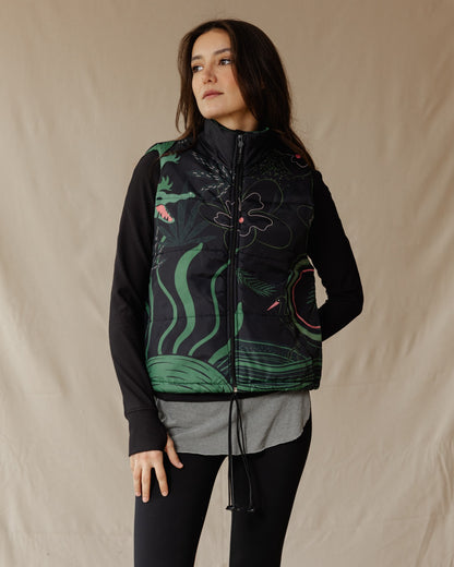 Gilet imperméable Cairo Breeze en bleu marine