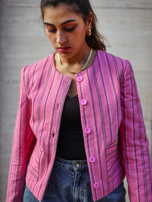 Giacca corta Pink Grace