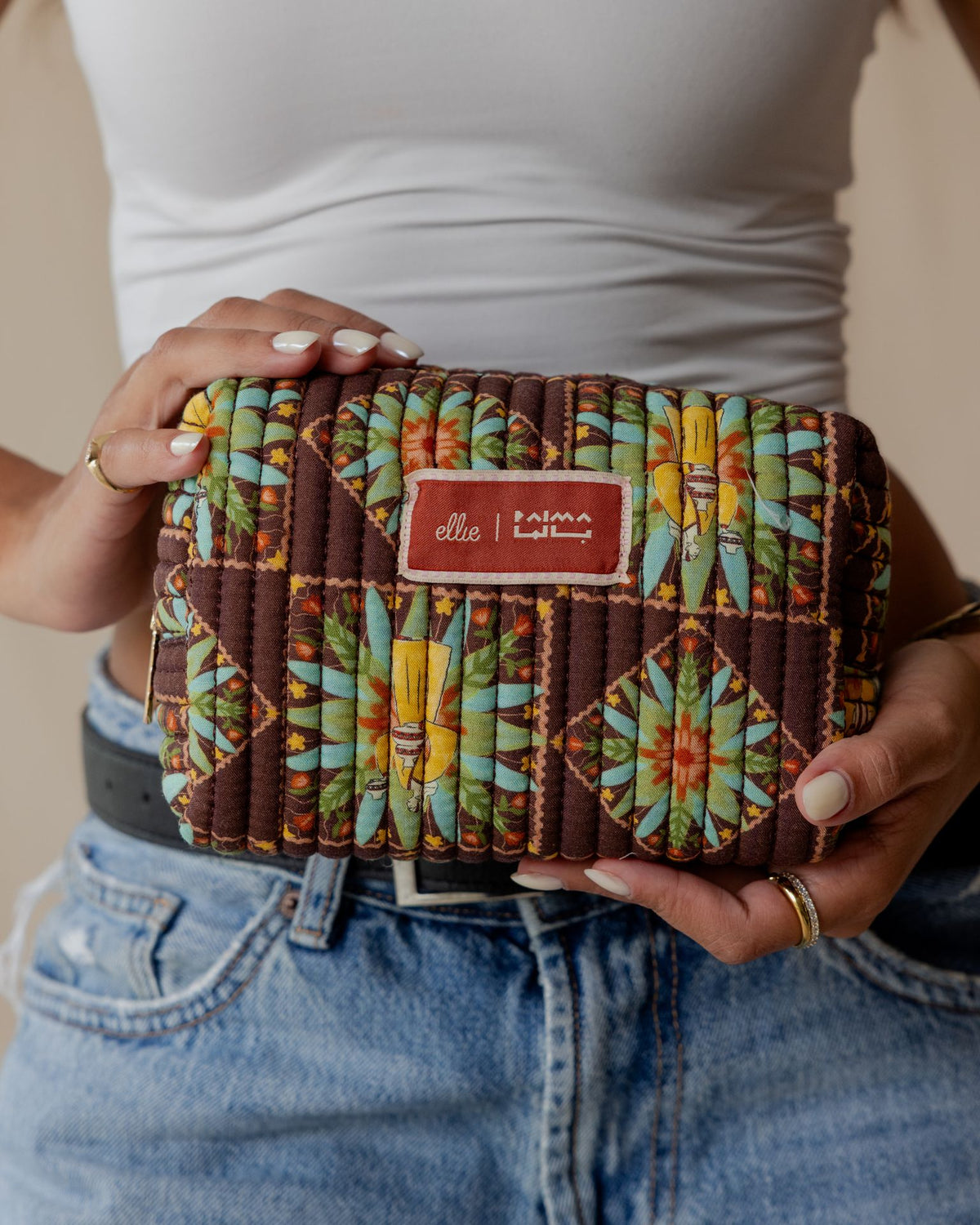 Palma X Ellie Pottery Keeper Makeup Bag