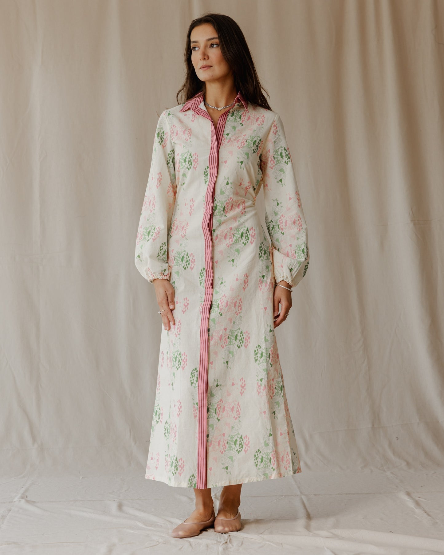 Robe en lin Reine de Cœur