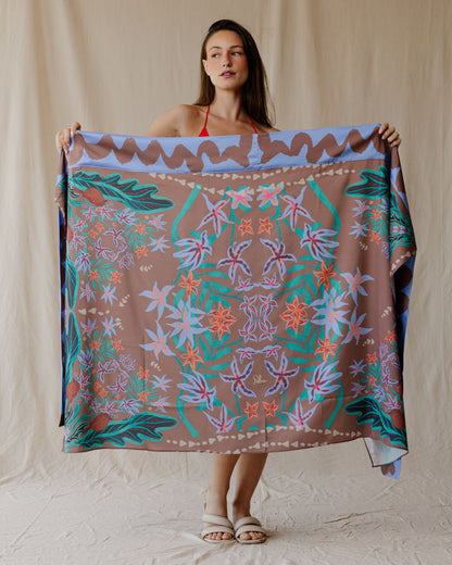Pina Colada Morning Sarong