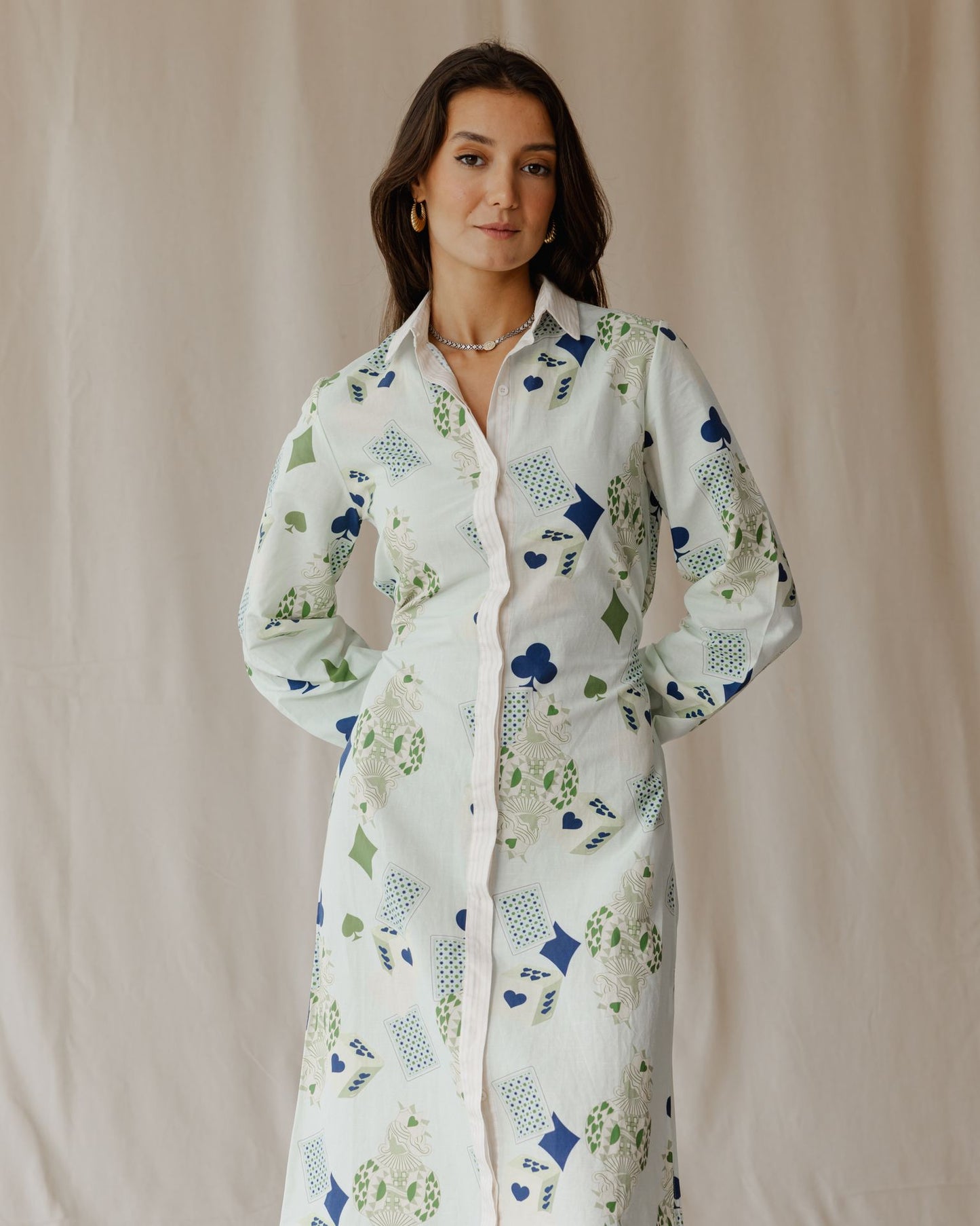 Robe en lin Hearts on Deck