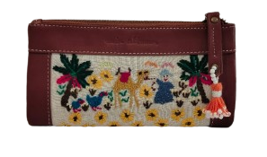 Cartera Klapp Wallet Fellahy - Marrón Oscuro