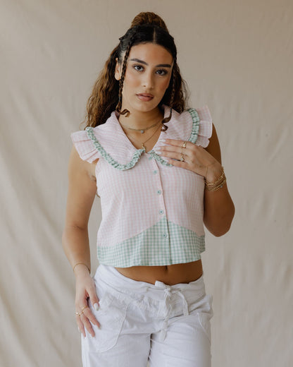 Pastel Picnic Pink Shirt