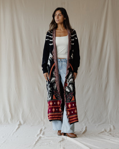 Heritage Bloom Knit Cardigan