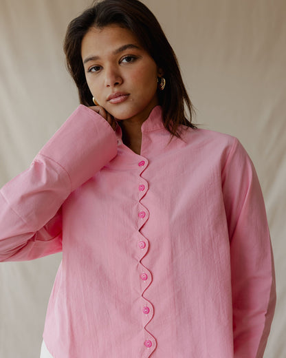 Ripple Muse Shirt Pink