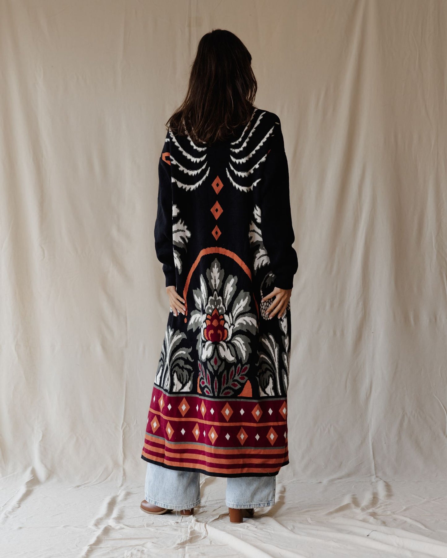 Heritage Bloom Knit Cardigan