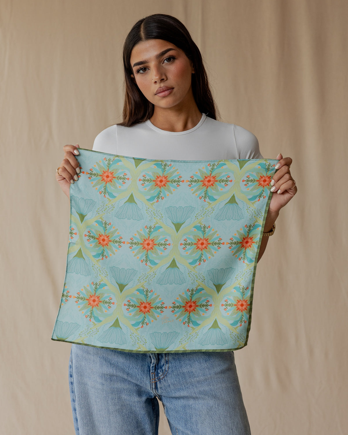 Palma X Ellie Wildflower Garden Scarf