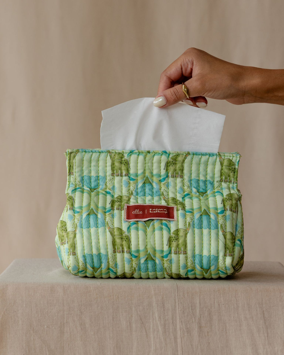 Palma X Ellie Elliephant Meadow Tissue Box