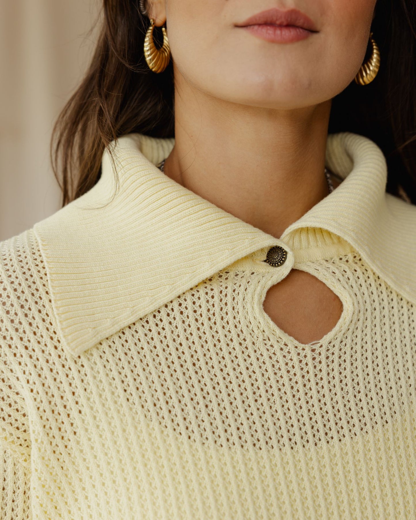 Le pull d'été en beurre