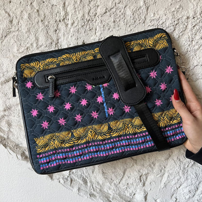 Starry Night Quilted Sleeve Dark