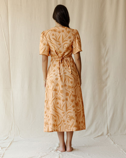 Wilderness Dress In Orange