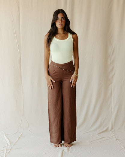 Eira Brown Pants