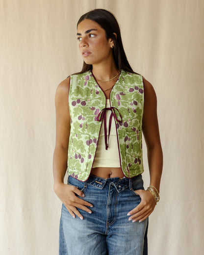 Fig & Bloom Reversible Vest