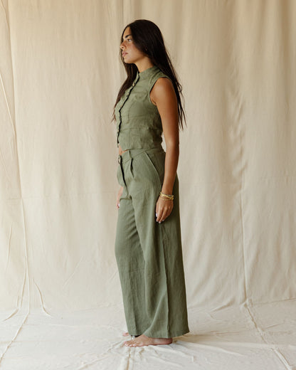 Elna Olive Pants