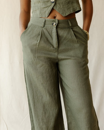 Elna Olive Pants