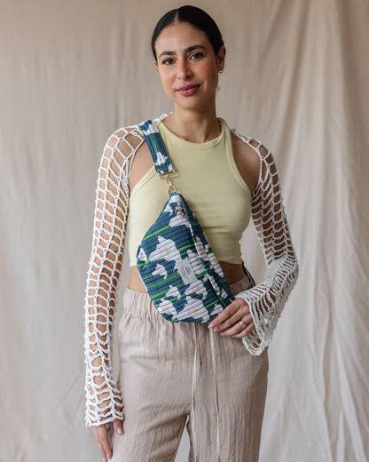 Midnight Lily Fanny Pack