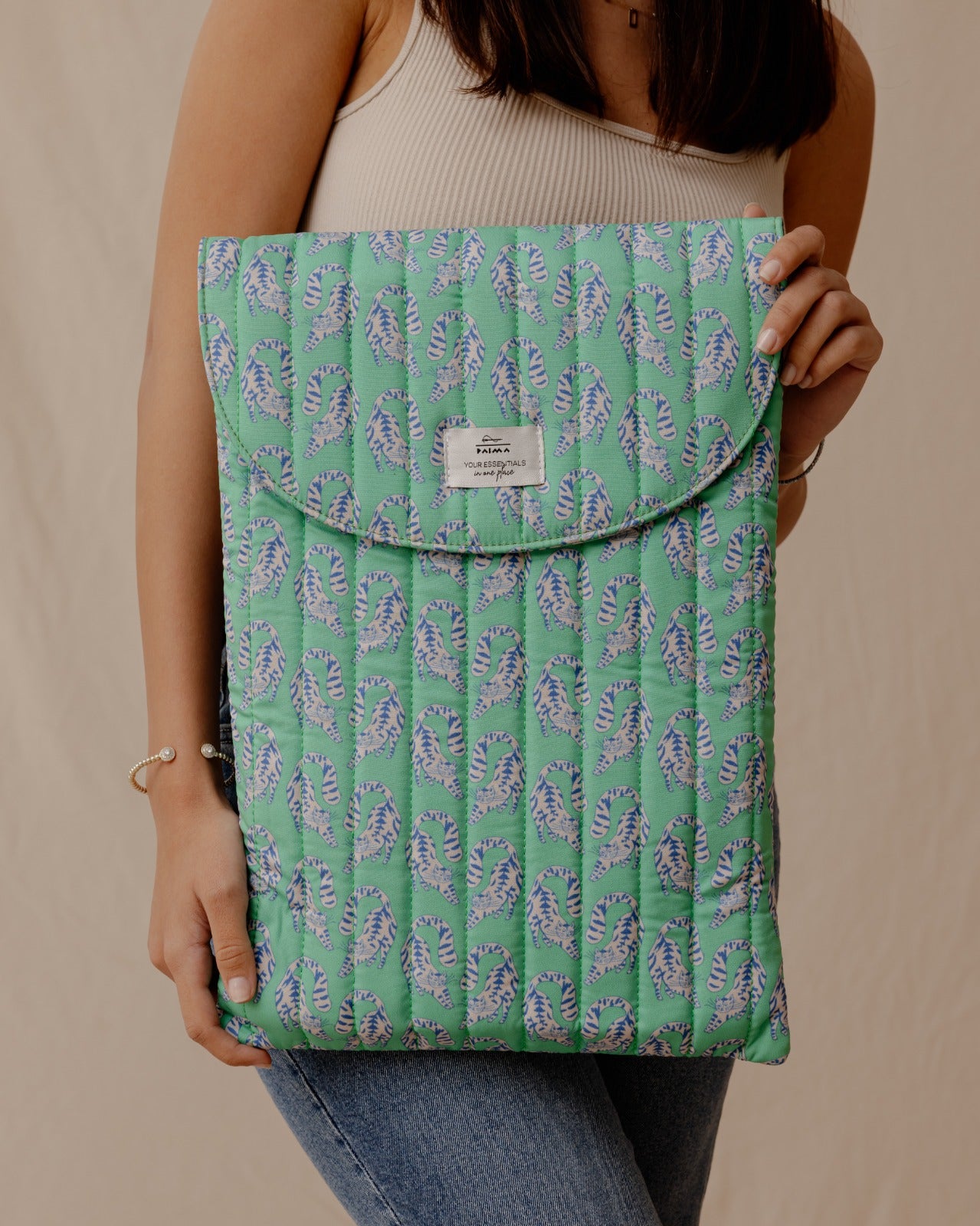 Housse extensible pour ordinateur portable avec motif chat