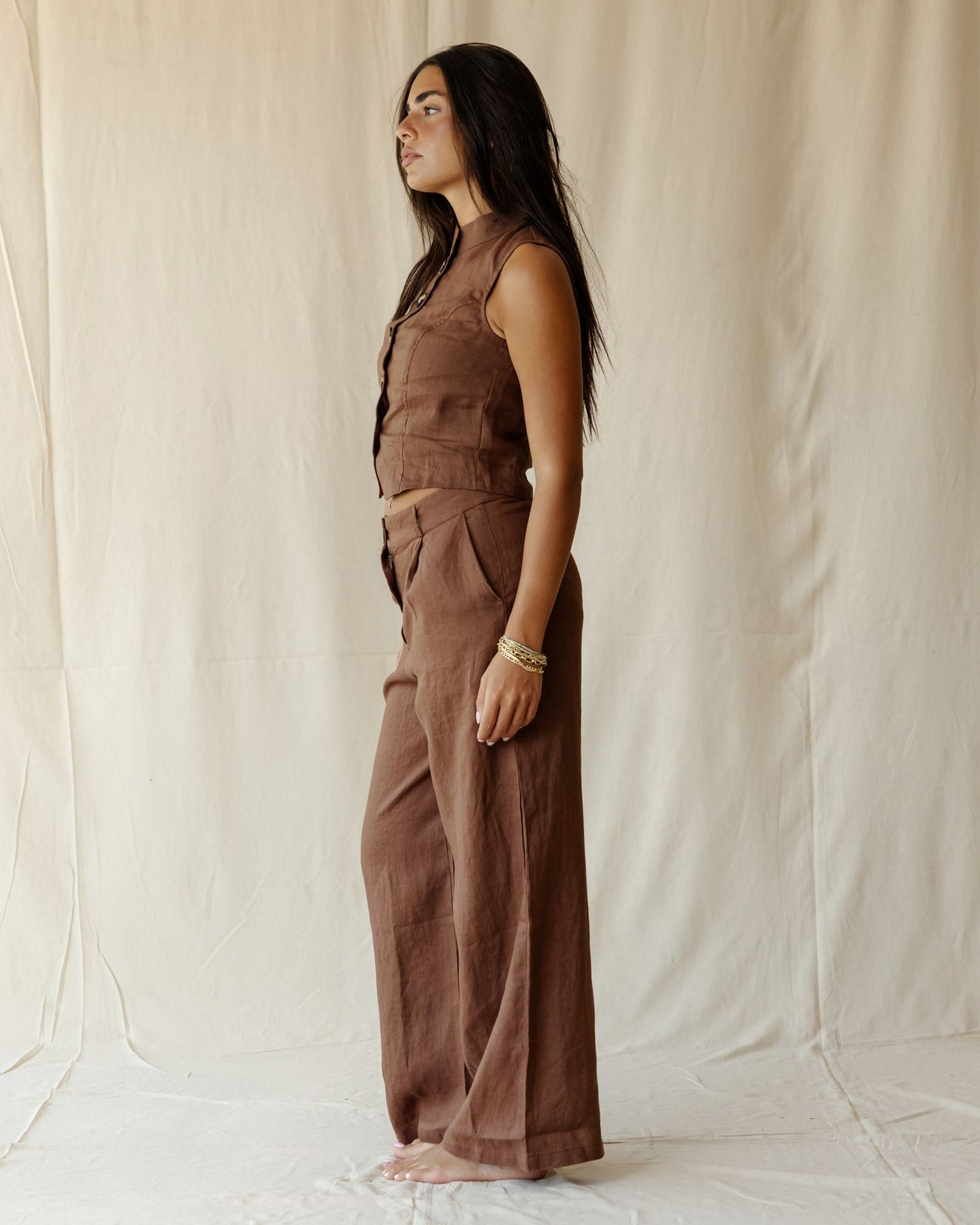 Elna Brown Pants