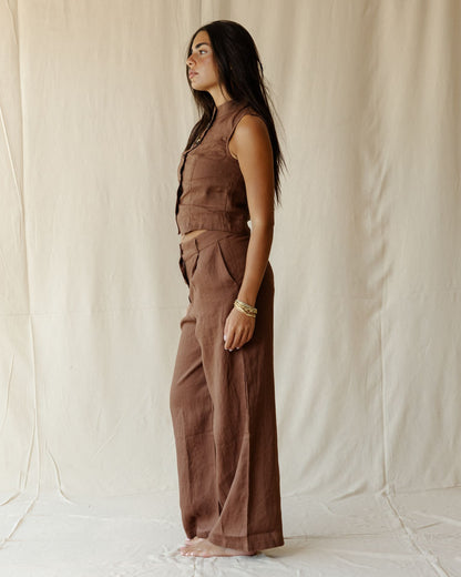 Elna Brown Pants