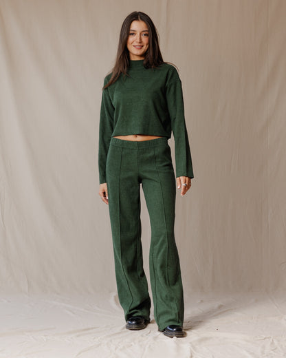 Completo Relaxed Cashmere Verde Oliva