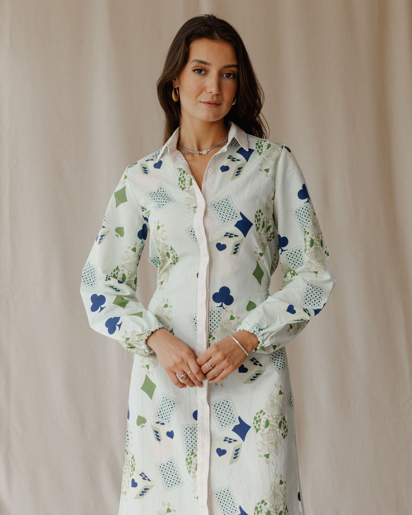 Robe en lin Hearts on Deck