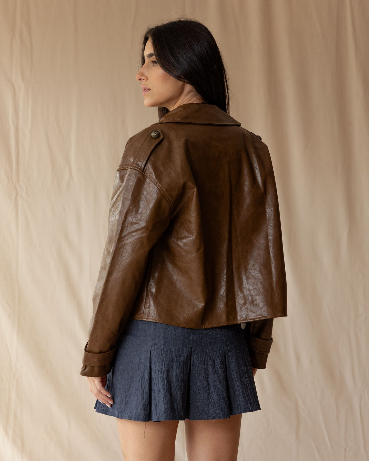 Havane Leather Jacket