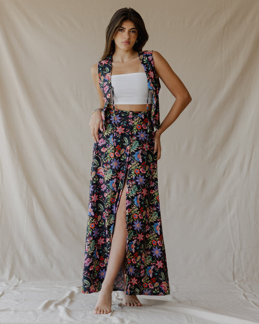 Conjunto de festa Flora