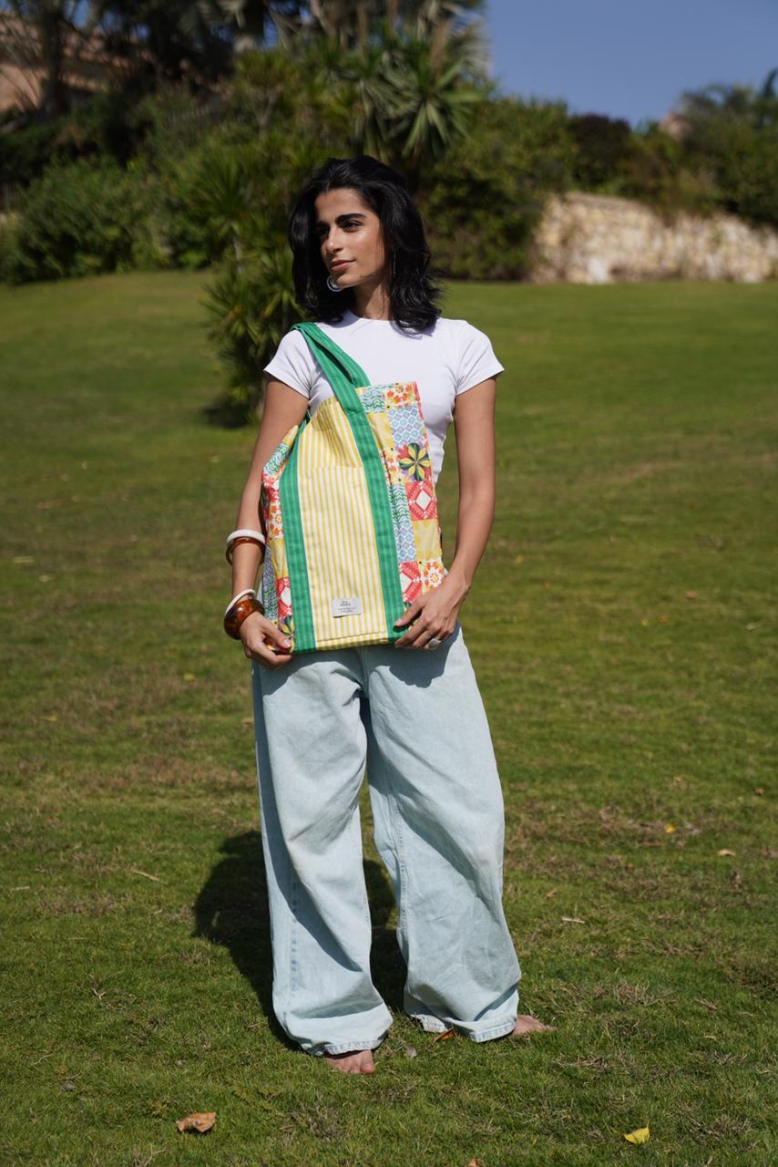 Patchwork Picnic Tote