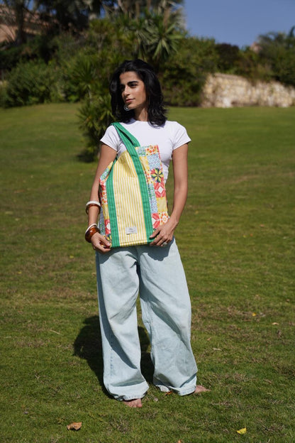 Patchwork Picnic Tote