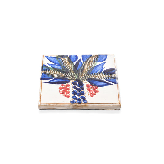 Red Palm Tree Coaster