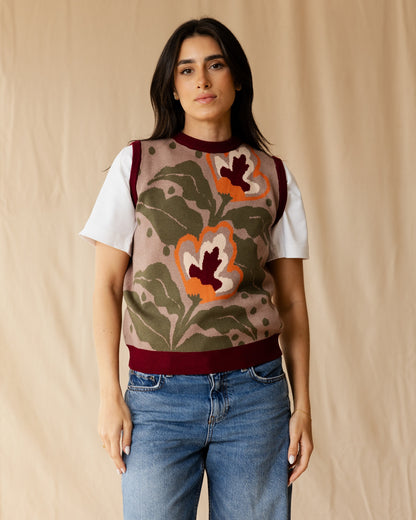 Later Poppy Vest