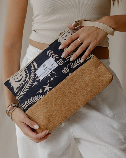 Boho Birds Beach Pouch