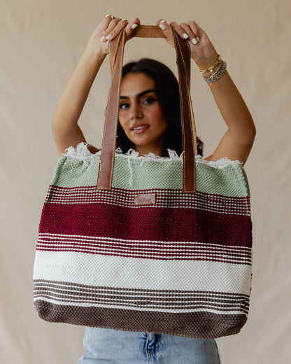Terra Line Tote Bag