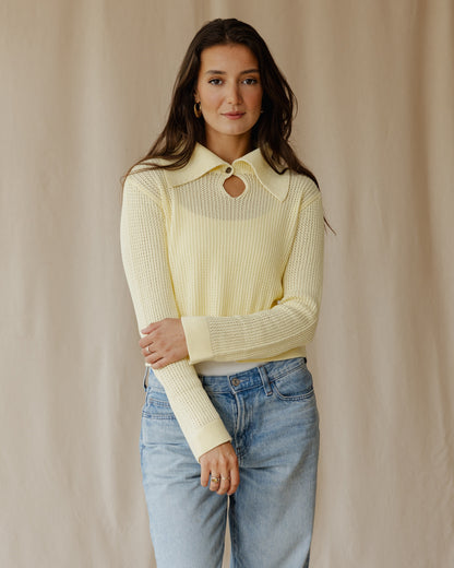 Le pull d'été en beurre