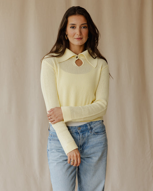 Le pull d'été en beurre
