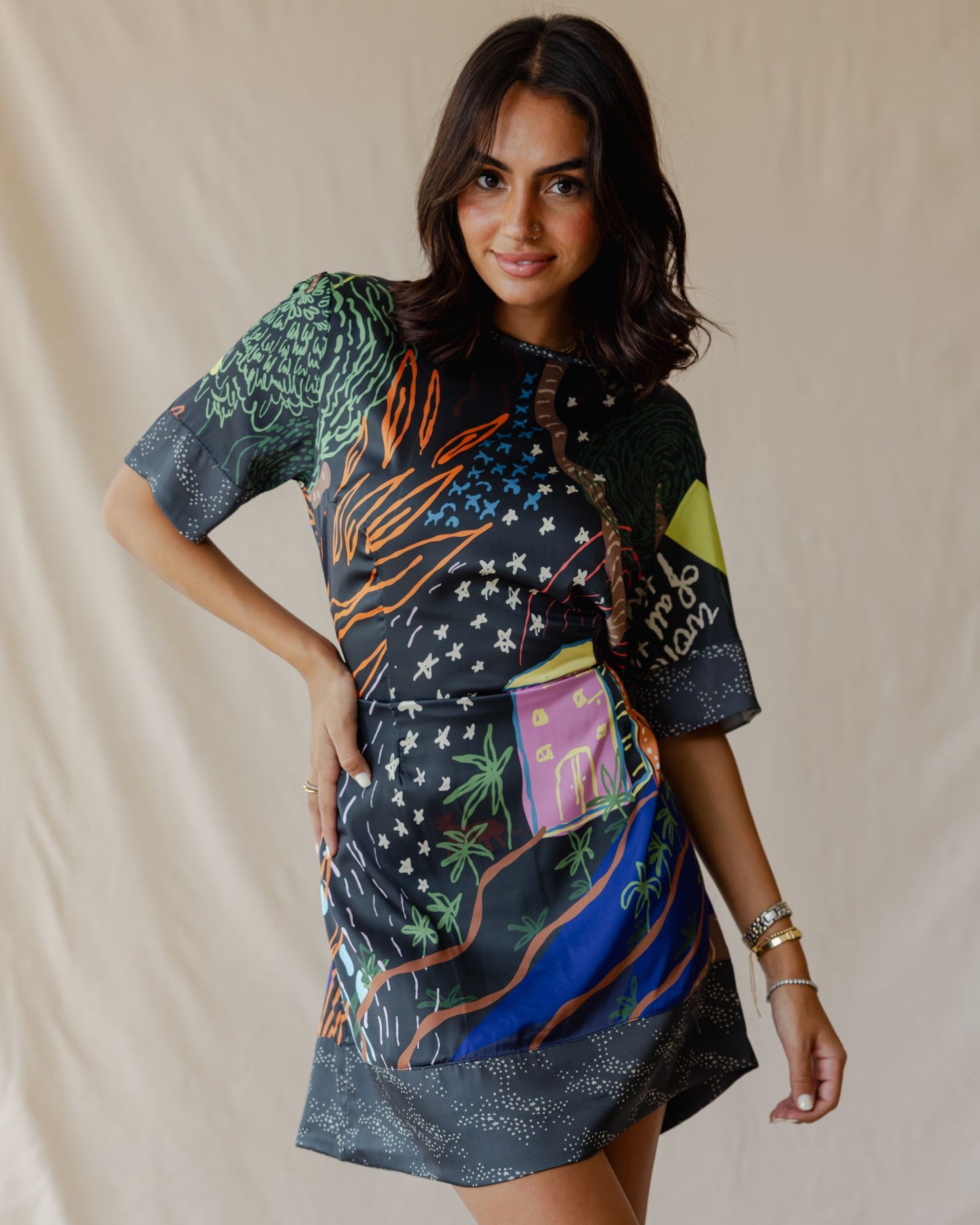 Stary Night Dress
