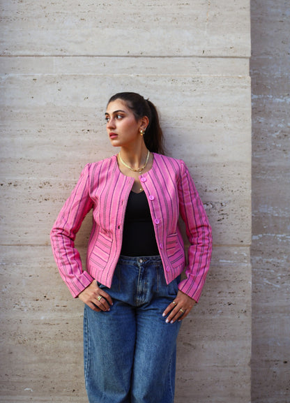 Giacca corta Pink Grace