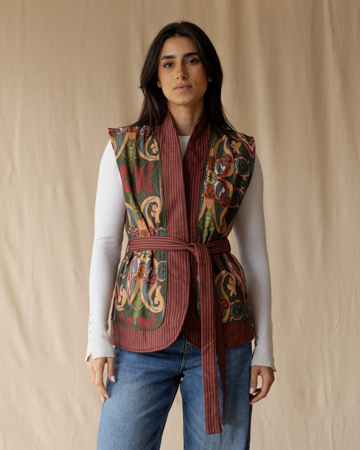 Paisley Whimsy Vest