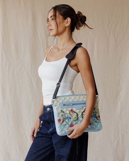 Loud Worlds In Pastel Quilted Sleeve