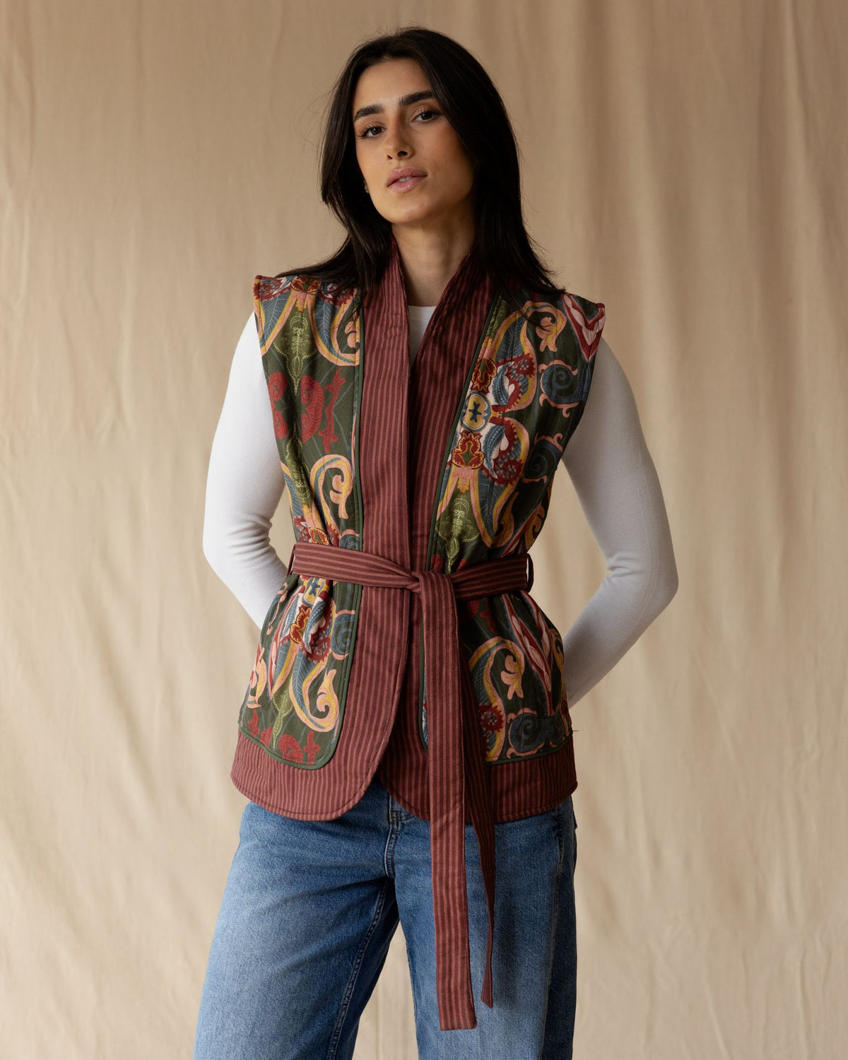 Paisley Whimsy Vest