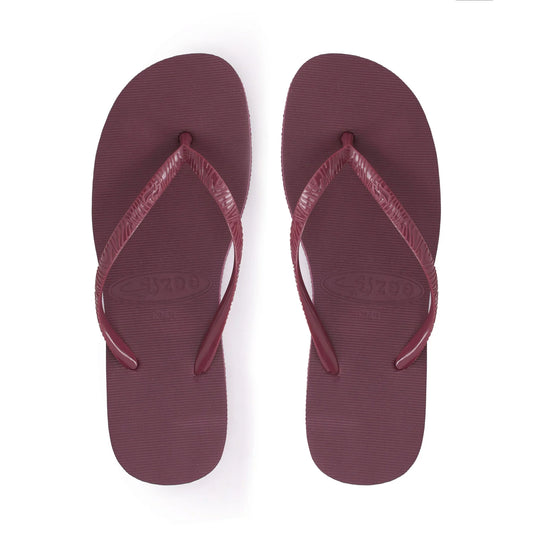 Zonba Burgundy Flip-Flops