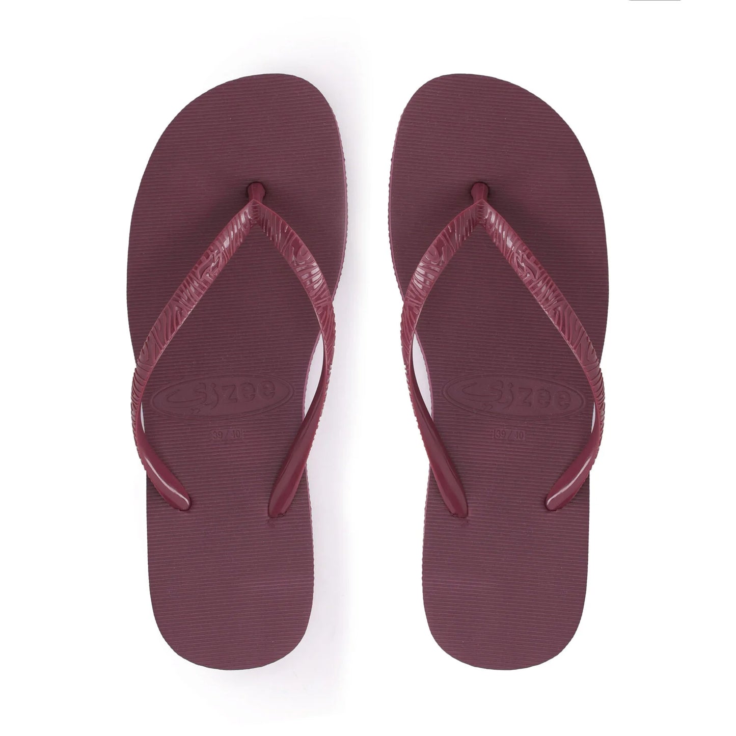 Zonba Burgundy Flip-Flops