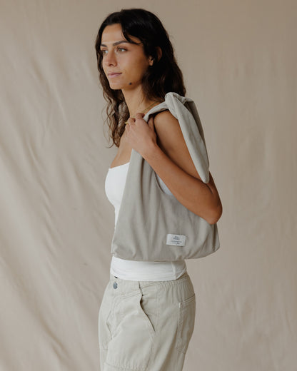 Vittoria Beige Tote Bag